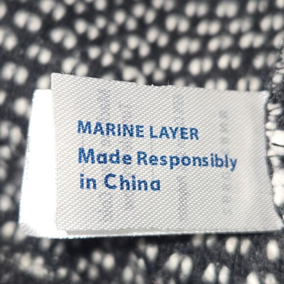 Marine Layer Monochrome Crew Neck Sweater - Picture 9 of 11